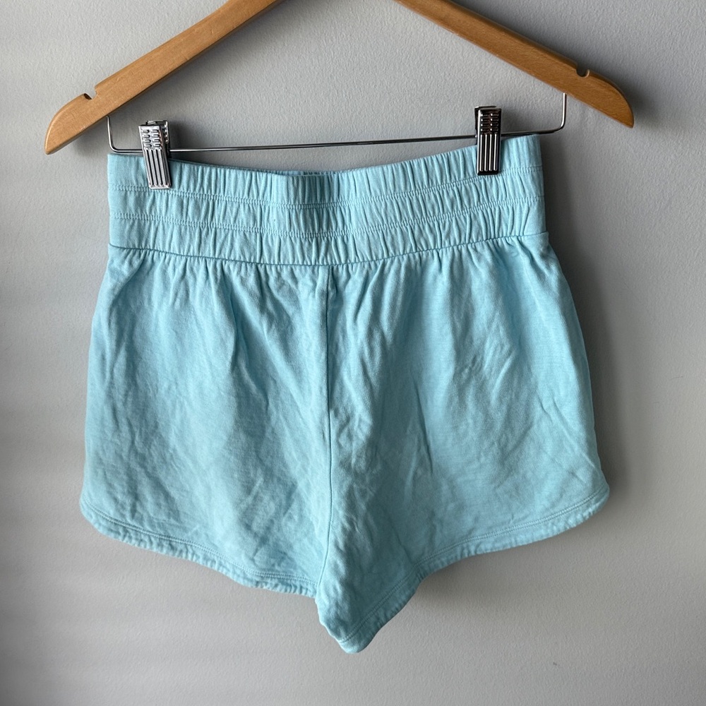 Athleta Girl Cotton Blue Shorts - Picture 5 of 7